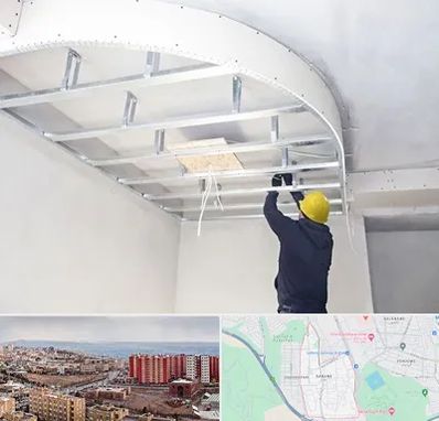 کناف کاری در سهند تبریز