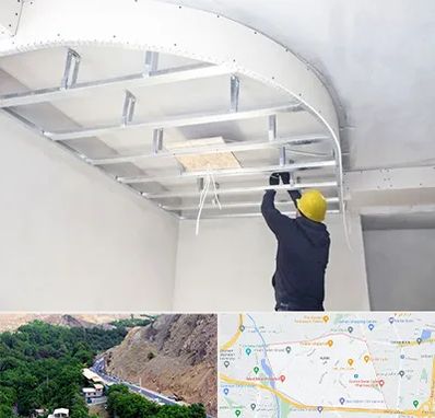 کناف کاری در کن 