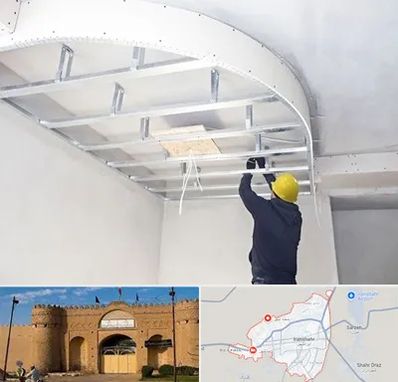 کناف کاری در ایرانشهر