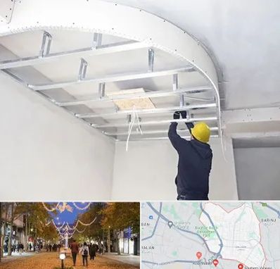 کناف کاری در ولیعصر ارومیه