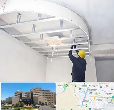 کناف کاری در صیاد شیرازی مشهد 