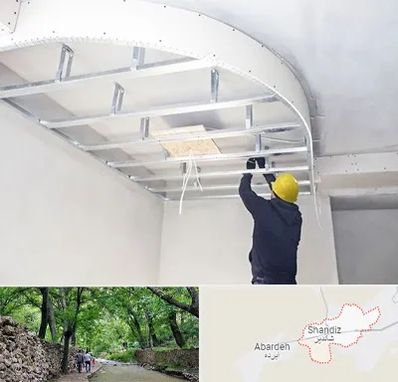 کناف کاری در شاندیز مشهد