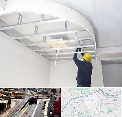 کناف کاری در ستارخان شیراز 