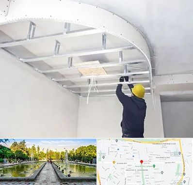 کناف کاری در سرسبز 