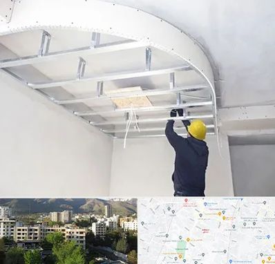 کناف کاری در دیباجی 