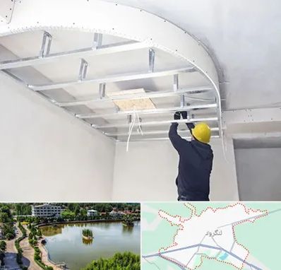 کناف کاری در لنگرود