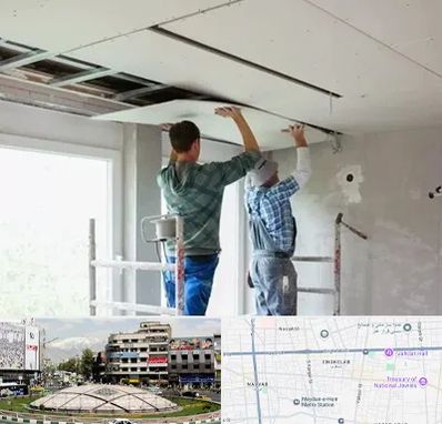 نصاب کناف در مرکز تهران