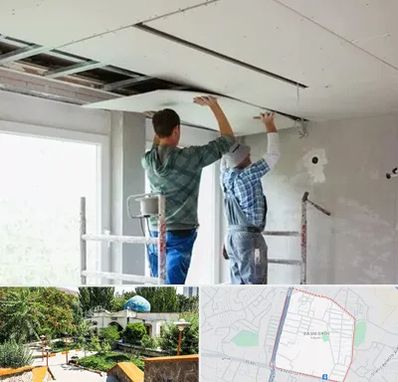 نصاب کناف در باغمیشه تبریز