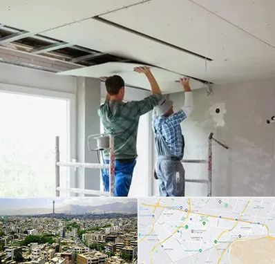 نصاب کناف در منطقه 8 تهران 