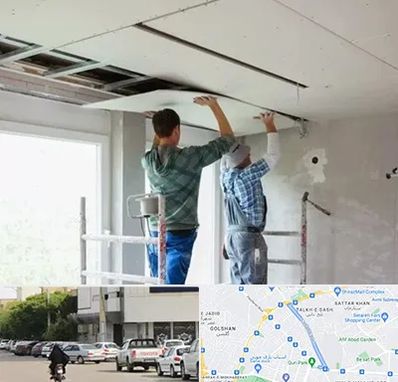 نصاب کناف در قدوسی شرقی شیراز 