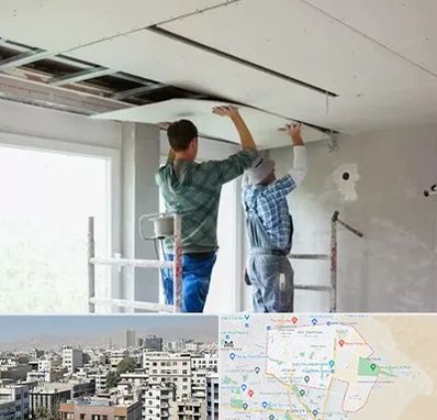 نصاب کناف در منطقه 14 تهران 