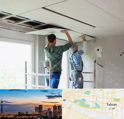 نصاب کناف در غرب تهران 