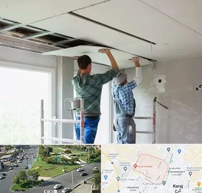 نصاب کناف در شاهین ویلا کرج 