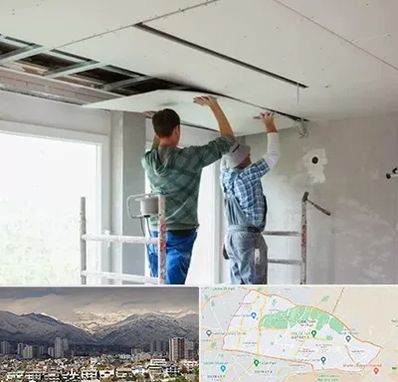 نصاب کناف در منطقه 4 تهران 