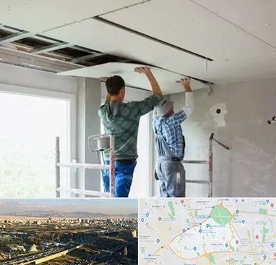 نصاب کناف در منطقه 19 تهران 