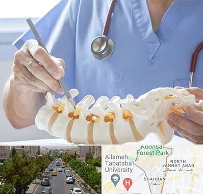 دکتر ستون فقرات در شهران 