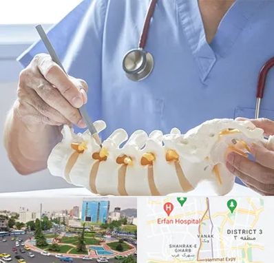 دکتر ستون فقرات در ونک 