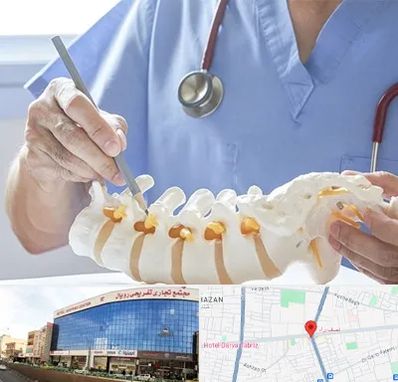 دکتر ستون فقرات در نصف راه تبریز