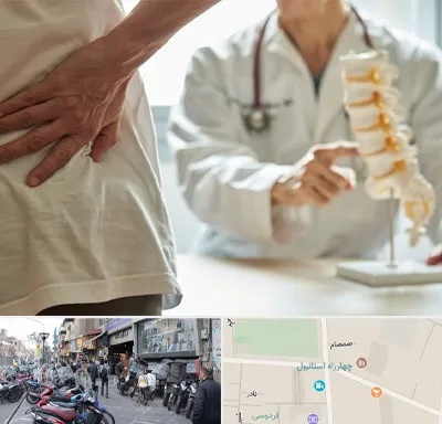 دکتر فوق تخصص ستون فقرات در چهارراه استانبول