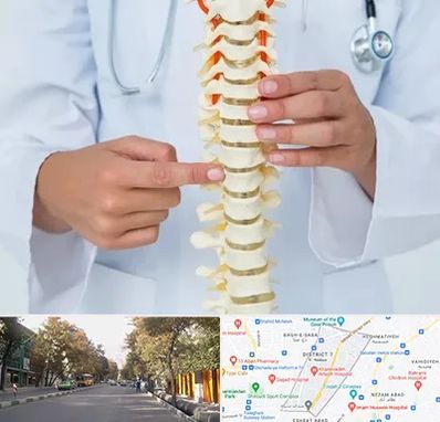 جراح ستون فقرات در شریعتی 