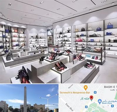 فروشگاه کیف و کفش زنانه در فلکه گاز شیراز