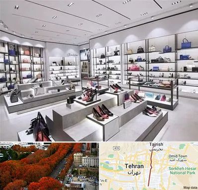 فروشگاه کیف و کفش زنانه در ولیعصر
