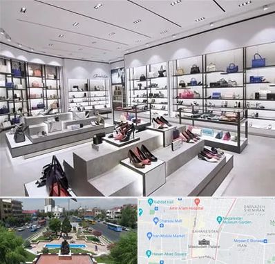 فروشگاه کیف و کفش زنانه در بهارستان