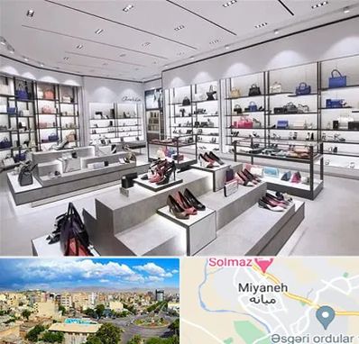 فروشگاه کیف و کفش زنانه در میانه