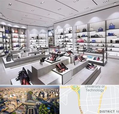 فروشگاه کیف و کفش زنانه در استاد معین