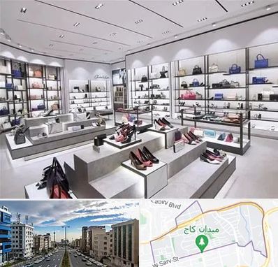 فروشگاه کیف و کفش زنانه در سعادت آباد تهران