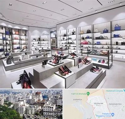 فروشگاه کیف و کفش زنانه در ولنجک