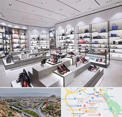 فروشگاه کیف و کفش زنانه در معالی آباد شیراز