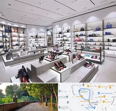 فروشگاه کیف و کفش زنانه در فلکه گاز رشت