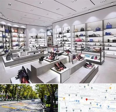 فروشگاه کیف و کفش زنانه در میرداماد