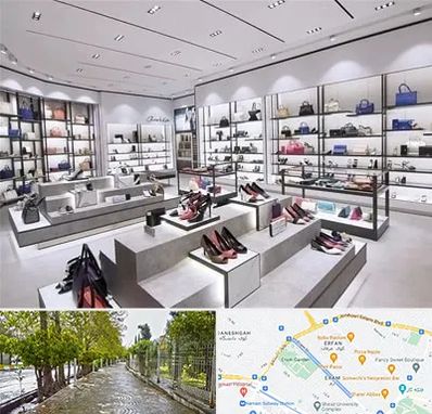 فروشگاه کیف و کفش زنانه در خیابان ارم شیراز