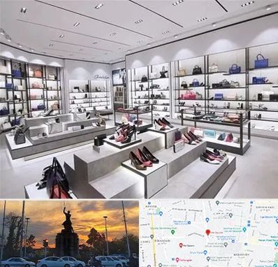 فروشگاه کیف و کفش زنانه در میدان حر