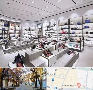 فروشگاه کیف و کفش زنانه در تربیت تبریز