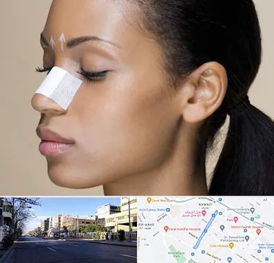 دکتر جراح بینی خانم در خیابان ملاصدرا شیراز 