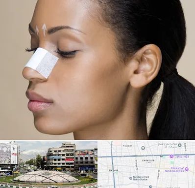 دکتر جراح بینی خانم در مرکز تهران