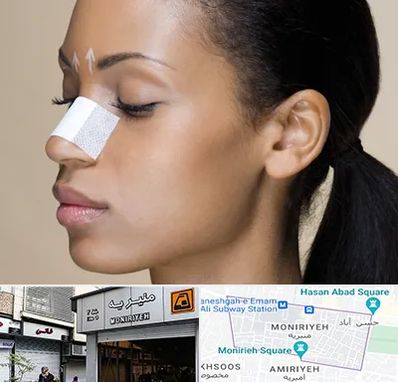 دکتر جراح بینی خانم در منیریه 