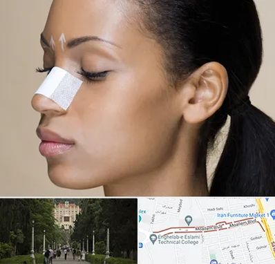 دکتر جراح بینی خانم در بلوار معلم رشت 