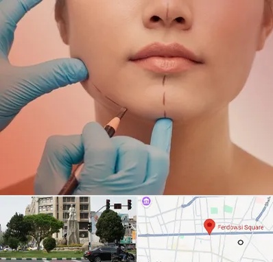 دکتر زیبایی خانم در میدان فردوسی تهران