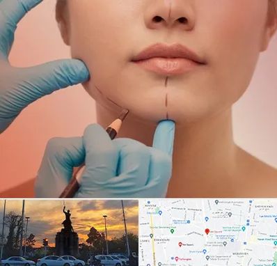 دکتر زیبایی خانم در میدان حر 