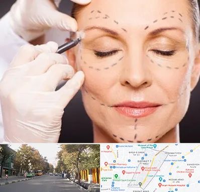 دکتر زیبایی صورت در شریعتی 