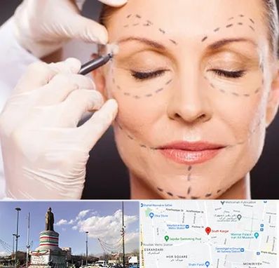 دکتر زیبایی صورت در کارگر جنوبی 