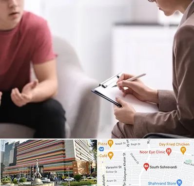 روانپزشک خانم در سهروردی 