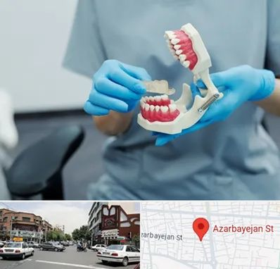 دندانپزشک خانم در خیابان آذربایجان