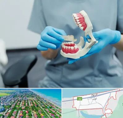 دندانپزشک خانم در نور