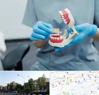 دندانپزشک خانم در میدان کاج 