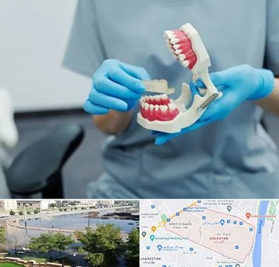 دندانپزشک خانم در گلستان اهواز 